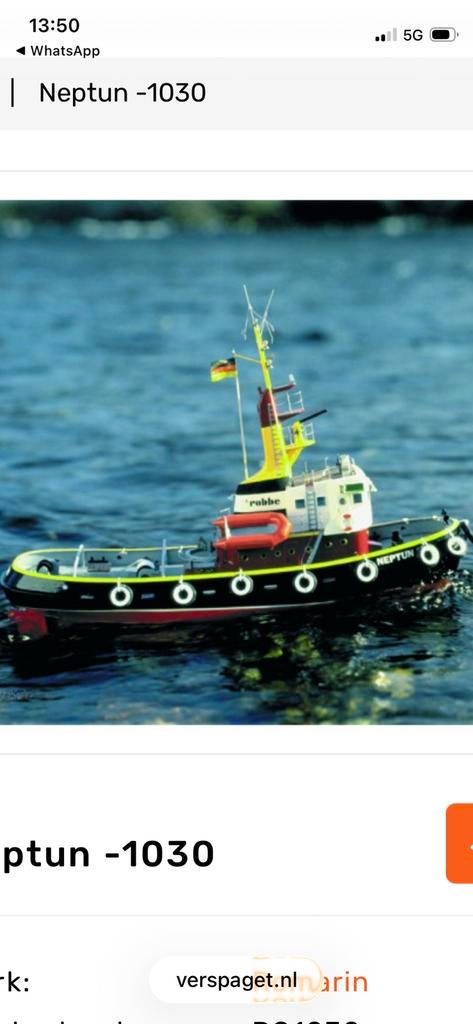 Tekeningen Neptun, Hobby en Vrije tijd, Modelbouw | Boten en Schepen, Ophalen of Verzenden, Gebruikt