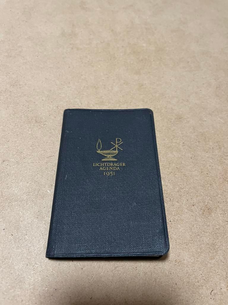 Lichtdrager agenda 1951. Zakagenda, Ophalen of Verzenden, 20e eeuw of later, Gelezen