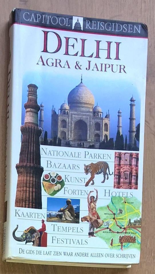 Capitool Delhi, Agra & Jaipur India, Capitool, Ophalen of Verzenden, Zo goed als nieuw, Reisgids of -boek