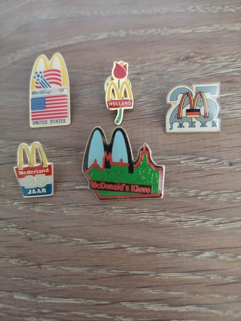 McDonald's Pins Collectie, Verzamelen, Speldjes, Pins en Buttons, Gebruikt, Speldje of Pin, Merk, Ophalen of Verzenden