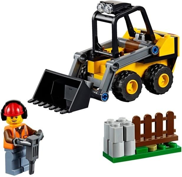 Lego 60219 Bouwlader, 100% compleet, Ophalen of Verzenden, Zo goed als nieuw, Complete set, Lego