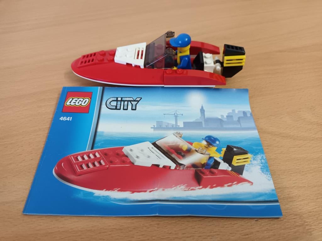 Lego 4641 speedboot., Ophalen of Verzenden, Zo goed als nieuw