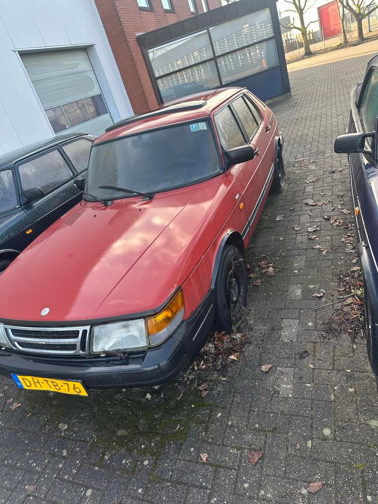 Saab 900 2.0 S HB U9 1991 Rood, Ophalen, Saab, Bumper