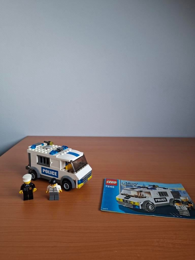 Lego City 7245 Gevangenentransport, Kinderen en Baby's, Speelgoed | Duplo en Lego, Ophalen of Verzenden, Zo goed als nieuw, Complete set