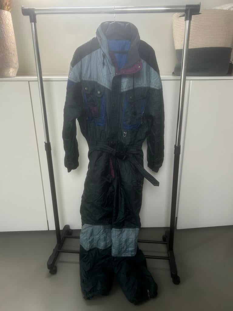 Vintage Retro Skipak Heren XL/XXL, Kleding | Dames, Wintersportkleding, Ophalen, Gedragen, Maat 46/48 (XL) of groter, Pak