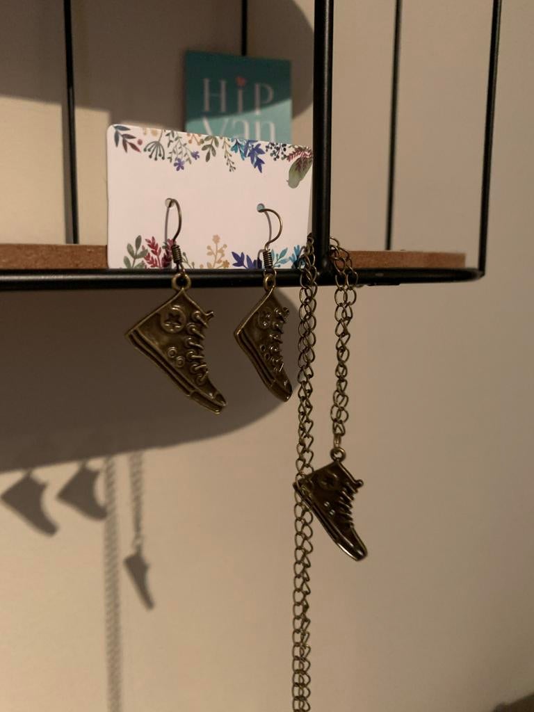 Schoenen, Overige materialen, Hangers, Bruin, Nieuw