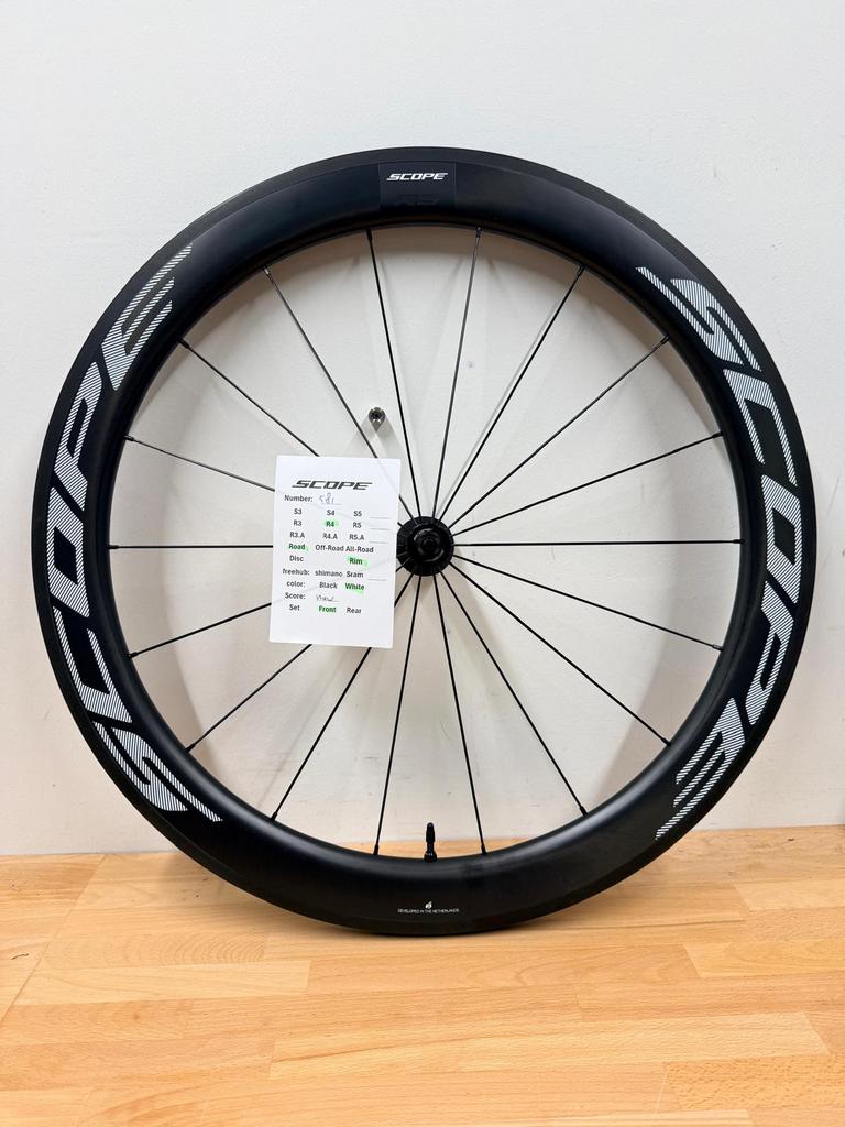 Scope / los voor of achterwiel carbon, Gebruikt, Ok, Ok, Ophalen