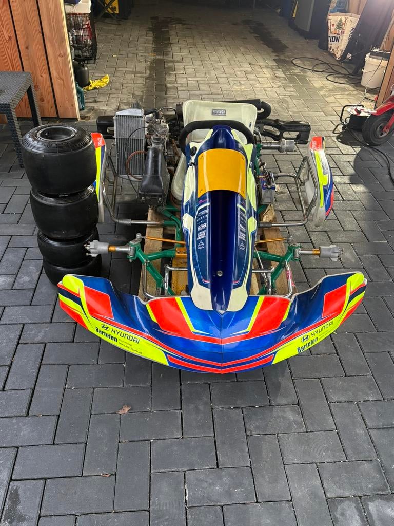 Kart rotax max 125 cc twee takt, Sport en Fitness, Karting, Ophalen of Verzenden, Zo goed als nieuw, Kart