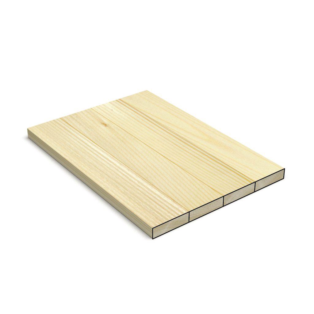 Timmerpanelen vuren & grenen - 18, 28 en 40mm dik, Minder dan 25 mm, Nieuw, Ophalen of Verzenden, Plank