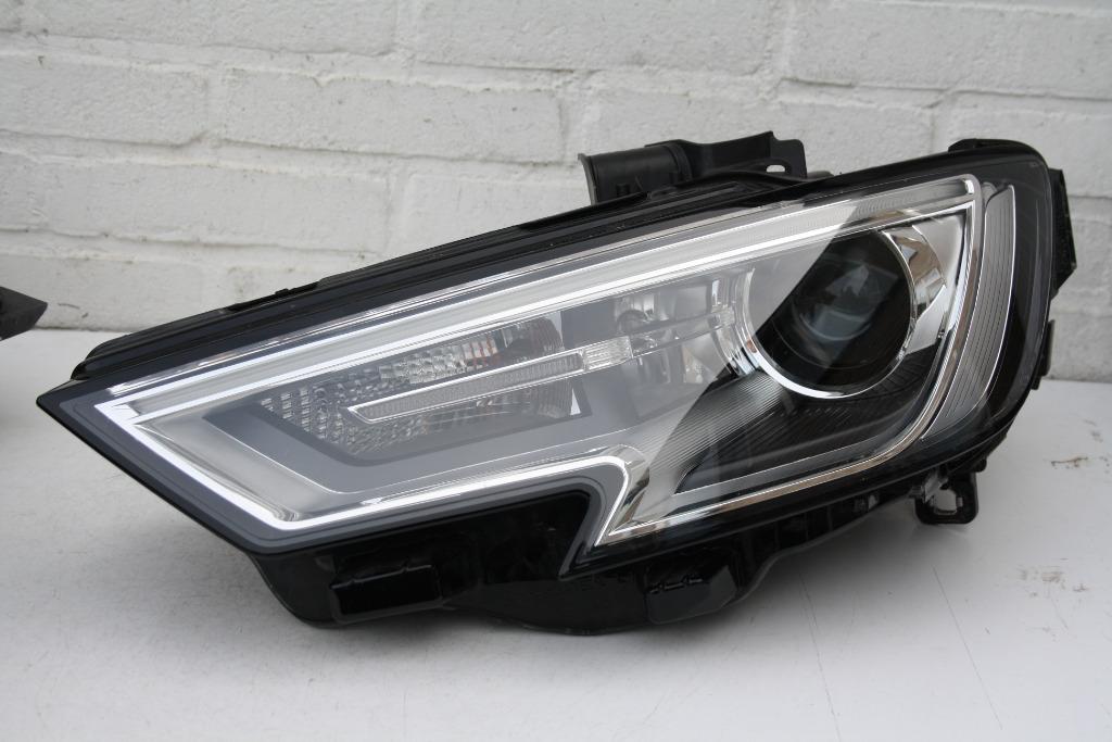 Koplamp Aud A3 8V Xenon LED Facelift links Origineel Mooi, Ophalen of Verzenden, Gebruikt, Audi