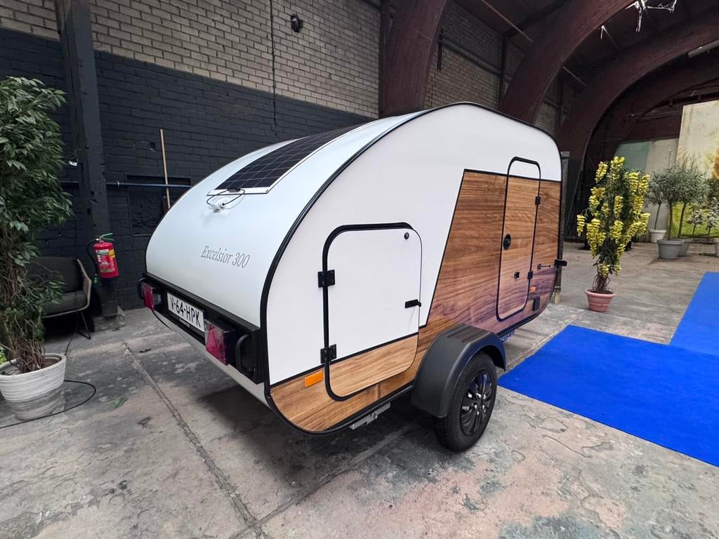 Excelsior 300 lifestyle compacte caravan, met zonnepaneel!, Caravans en Kamperen, Caravans, Bedrijf, tot en met 2, 500 - 750 kg