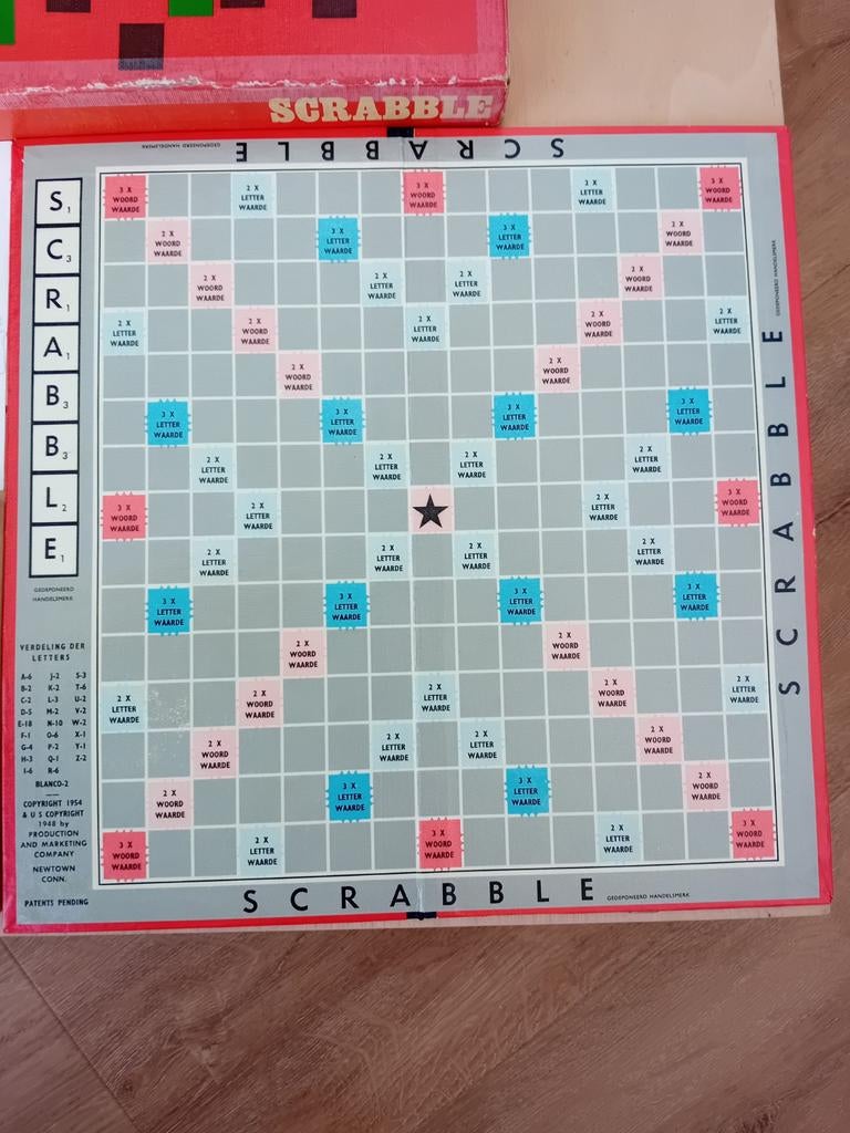 Losse Scrabble onderdelen., Een of twee spelers, Ophalen of Verzenden, Gebruikt, Mattel