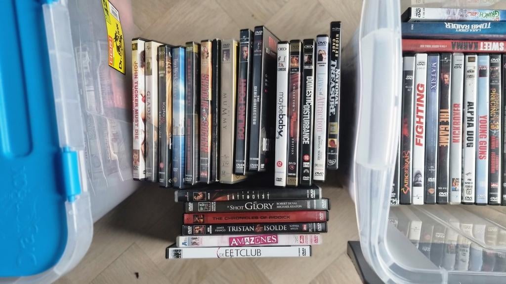 Dvd s  75 stuks  15 euro!!, Alle leeftijden, Ophalen, Zo goed als nieuw