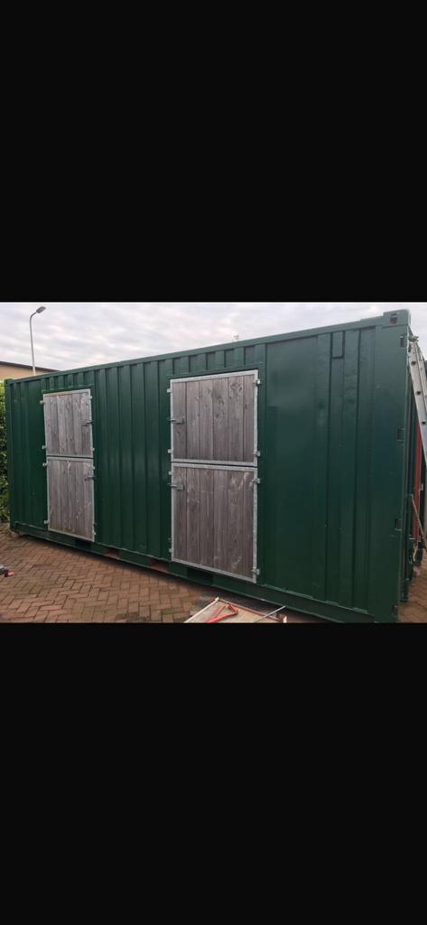 containerstal stalcontainer mobiele paardenstal, Dieren en Toebehoren, Stalling