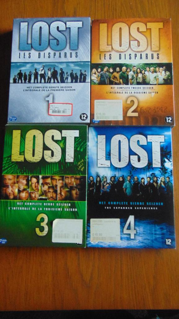 Lost seizoen 1 tot 4 dvd, Cd's en Dvd's, Dvd's | Tv en Series, Gebruikt, Actie en Avontuur, Vanaf 12 jaar, Ophalen of Verzenden