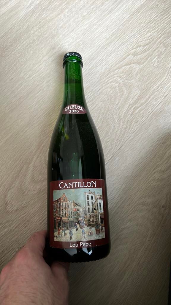Cantillon Lou Pepe Gueuze 2020, Ophalen, Zo goed als nieuw, Flesje(s), Overige merken