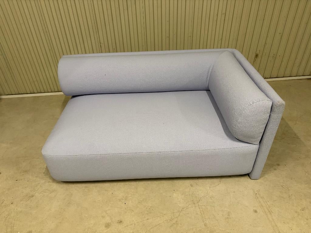 1 chaise longue in de kleur lavendel, Ophalen, Eenpersoons, 150 tot 200 cm, Onbekend