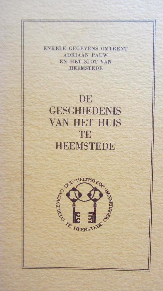 Heemstede - Huis te Heemstede, Boeken, Geschiedenis | Stad en Regio, Gelezen, Ophalen of Verzenden