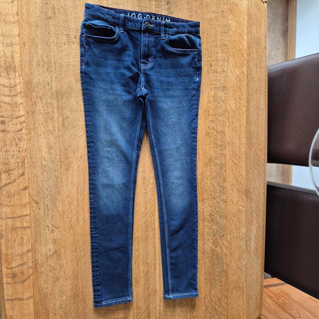 Donkerblauwe C&A Jog Denim Spijkerbroek Maat 170, Broek, C&A, Jongen of Meisje, Ophalen of Verzenden