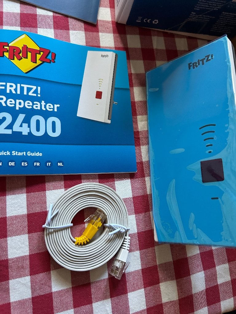 Fritz Repeater 2400 nieuw in doos, Ophalen of Verzenden, Nieuw, Fritz!