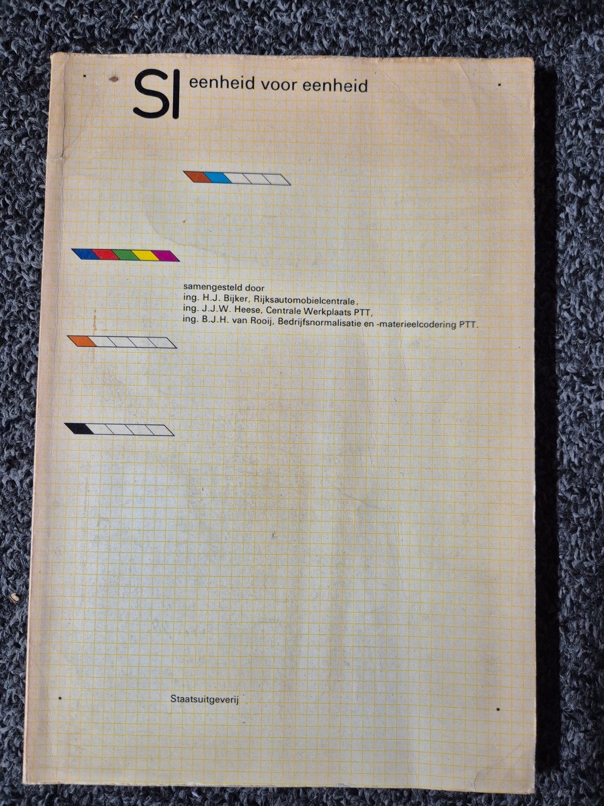 SI - Eenheid voor eenheid (1978), Boeken, Ophalen of Verzenden
