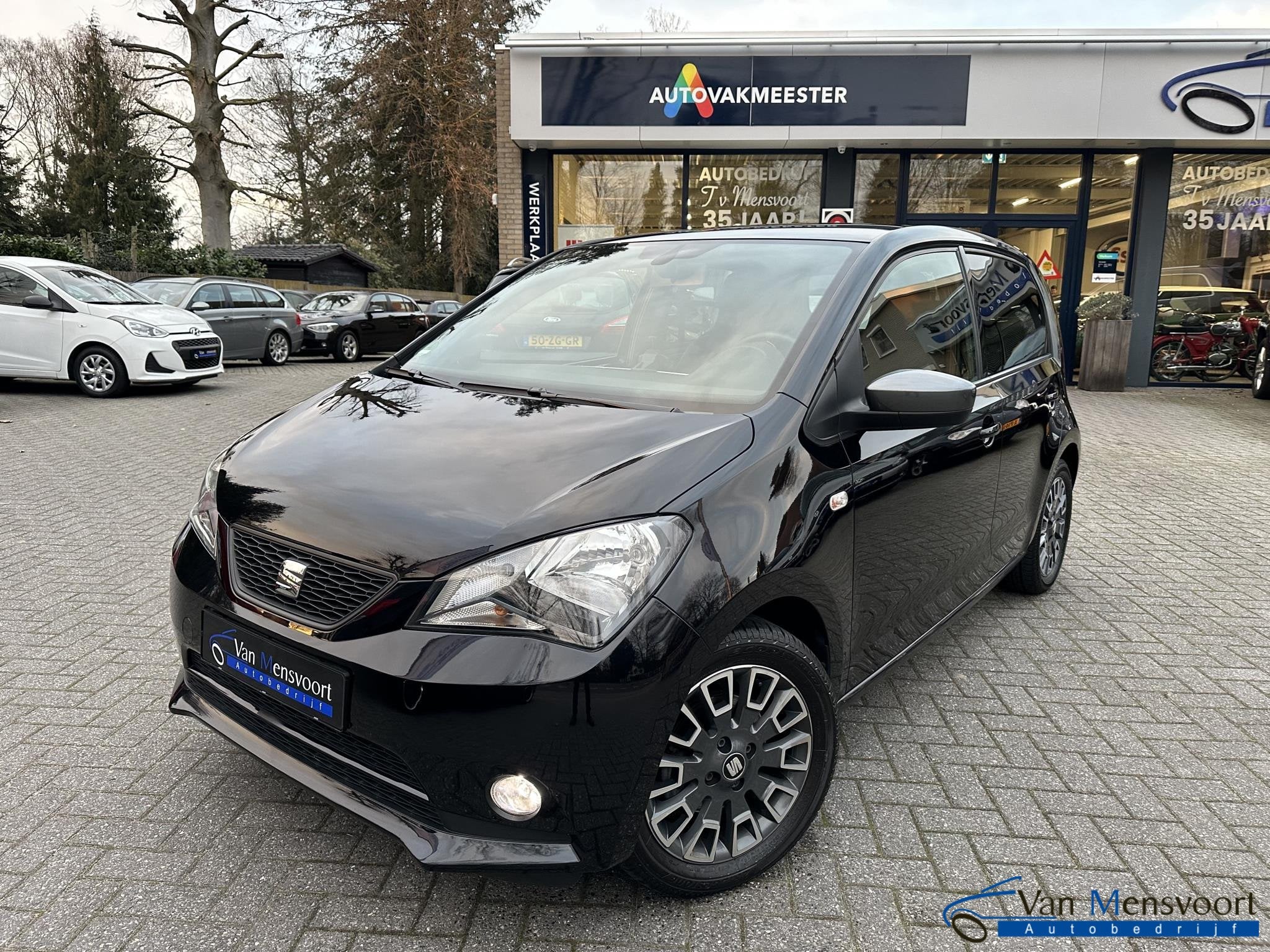 SEAT Mii 1.0 Sport Intense 5drs 1eEig|Beats|Bluetooth|Stoelv, Auto's, Voorwielaandrijving, Dealer onderhouden, Stof, Gebruikt