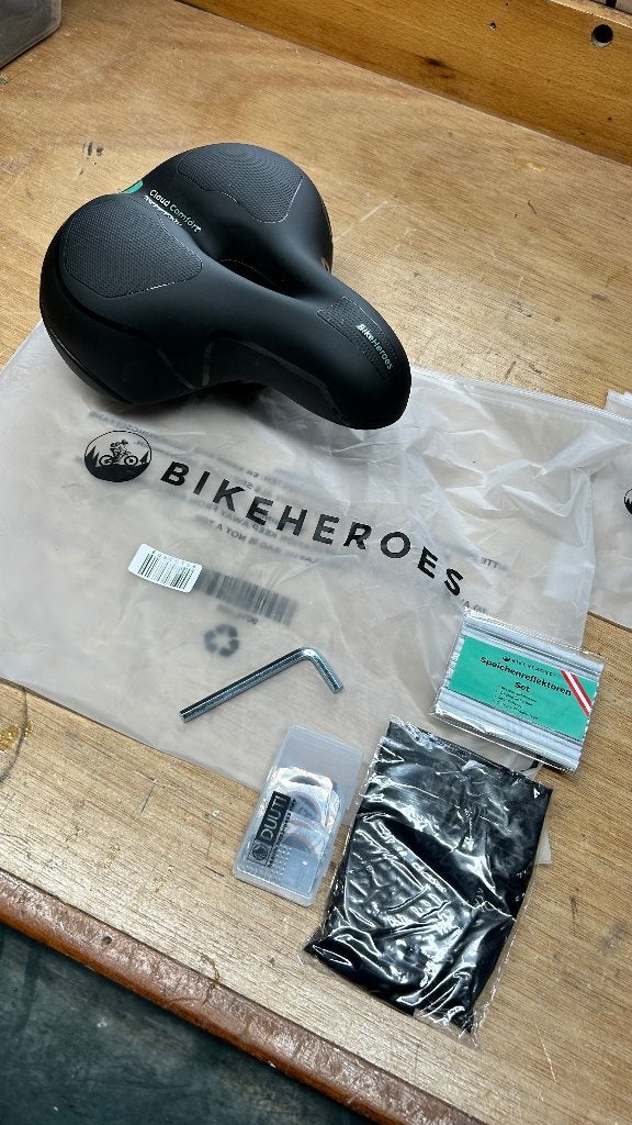 Fietszadel Cloud Comfort Technology - Nieuw, Elektrische fiets, BikeHeroes, Ophalen of Verzenden, Zadel