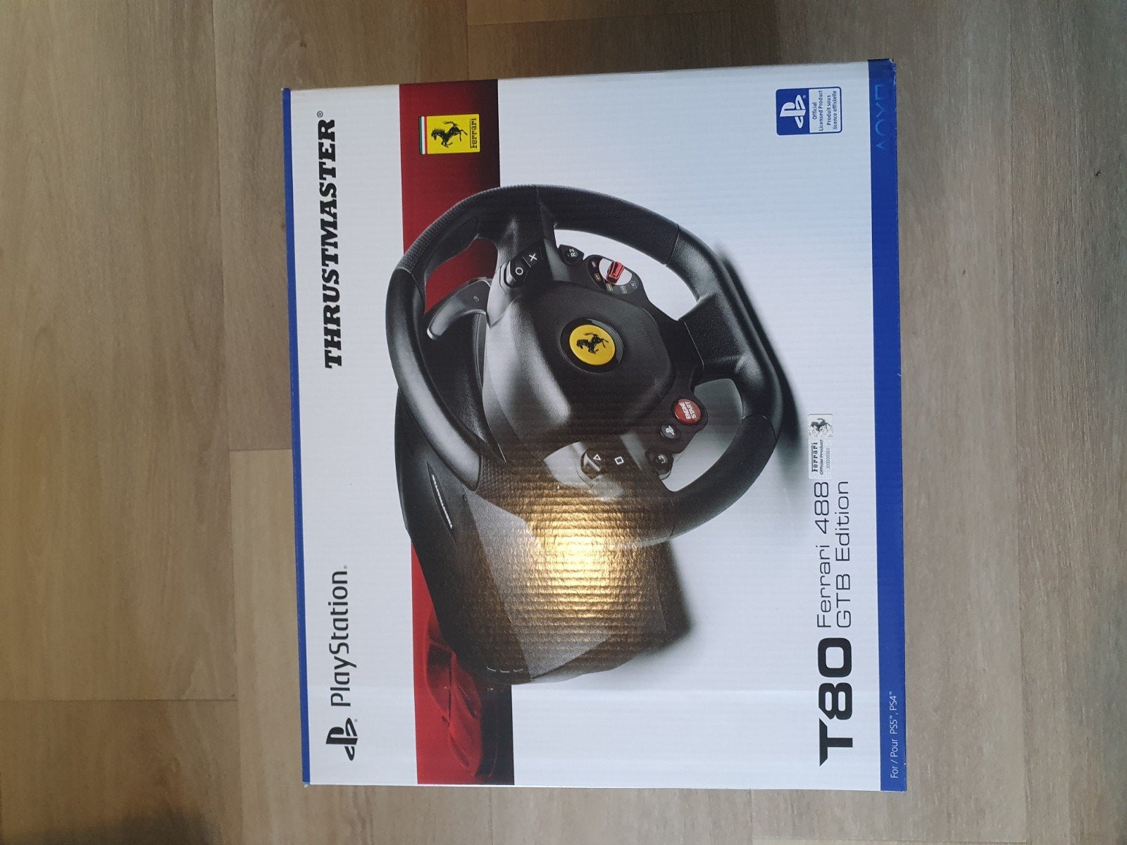 thrustmaster t80 met wheel stand pro, Ophalen of Verzenden, Zo goed als nieuw, Luchtkoeling