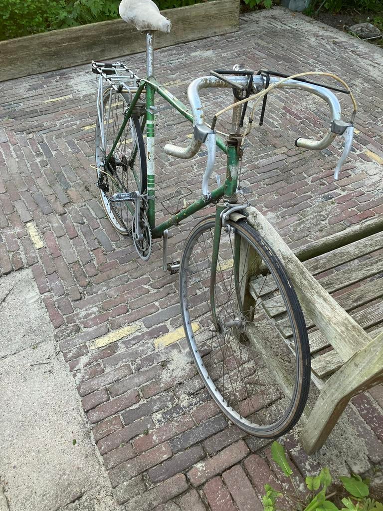 Retro racefiets uit 1974, Overige merken, Gebruikt, Staal, Heren