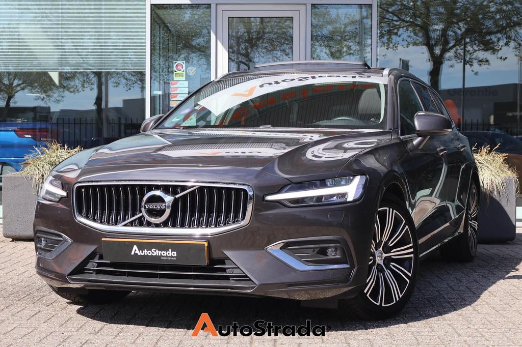 Volvo V60 B3 Inscription 163pk | ACC | Pano | Stoelverwarmin, 4 cilinders, 1634 kg, 163 pk, 93 €/maand