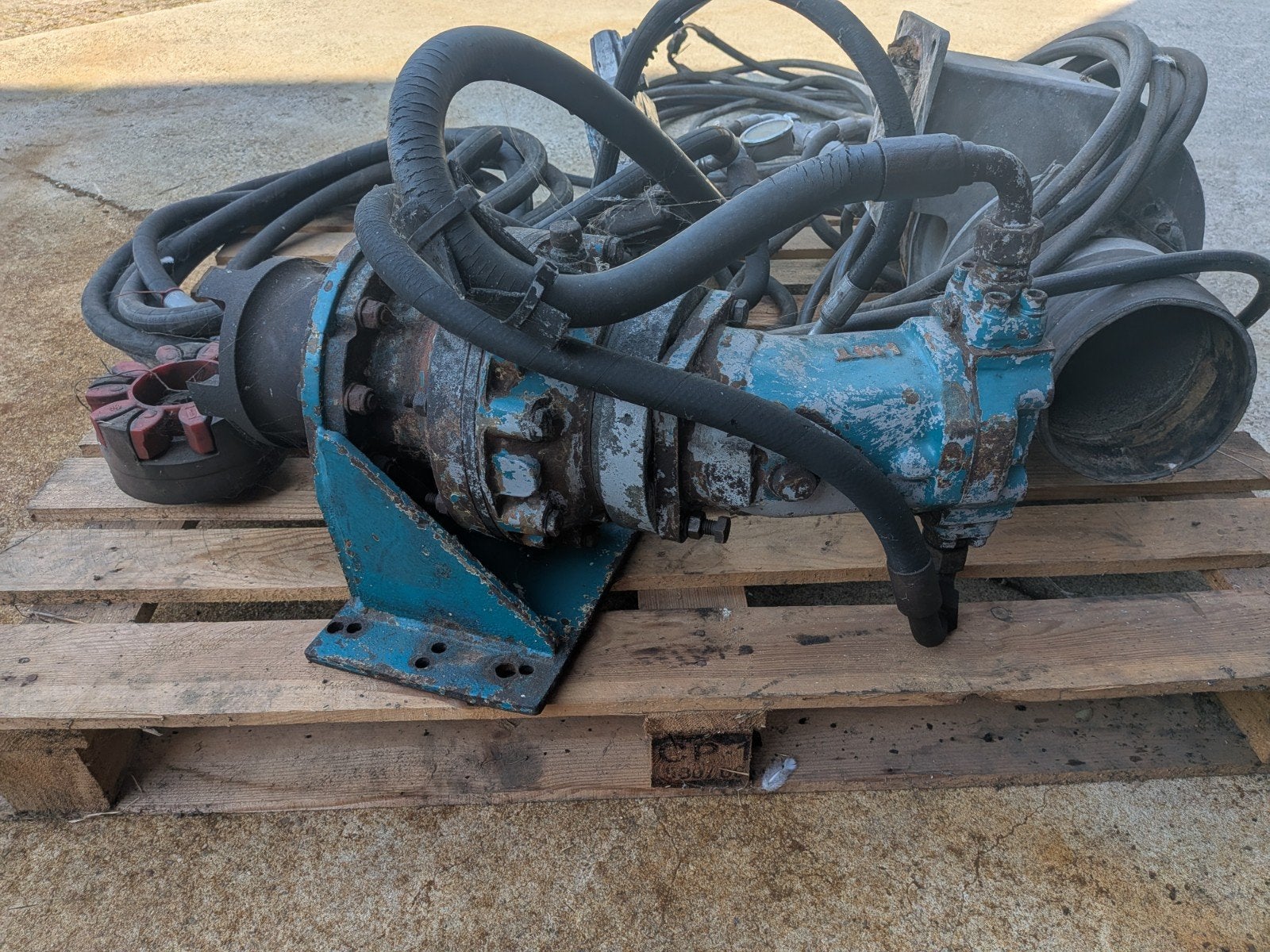 hydraulische motor, Doe-het-zelf en Verbouw, Ophalen