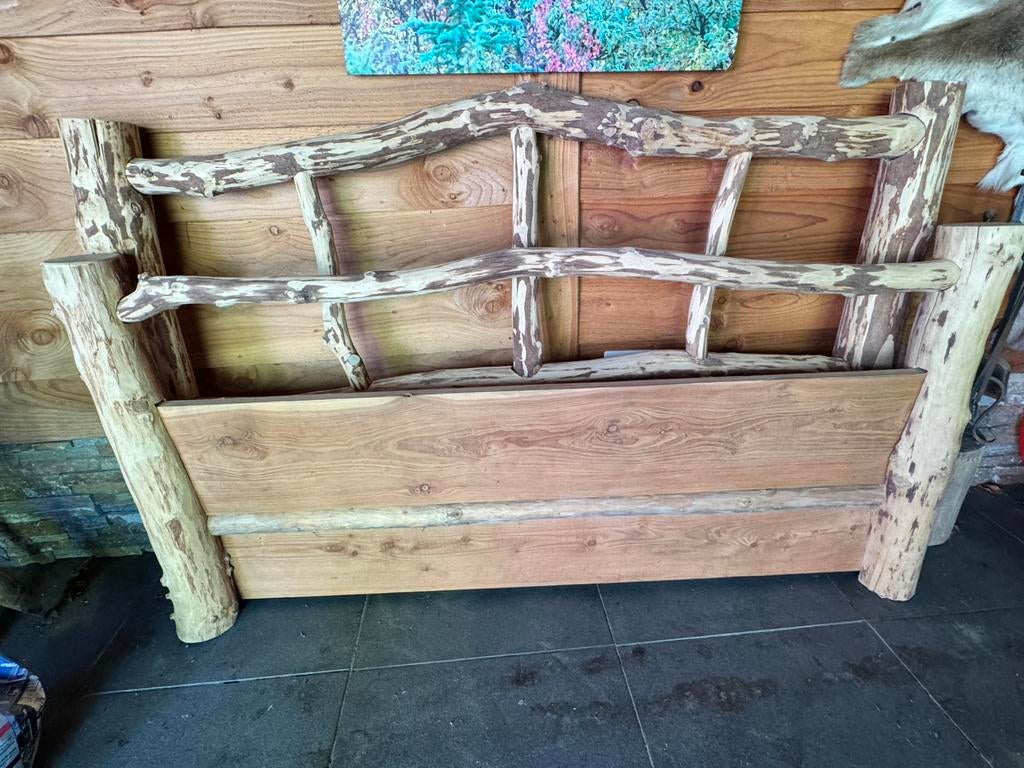 Log bed, Ophalen, Gebruikt, Overige kleuren, 180 cm