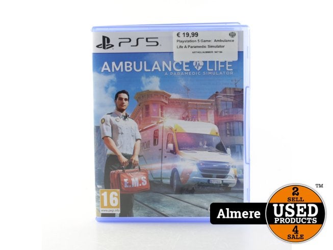 Playstation 5 Game:  Ambulance Life A Paramedic Simulator