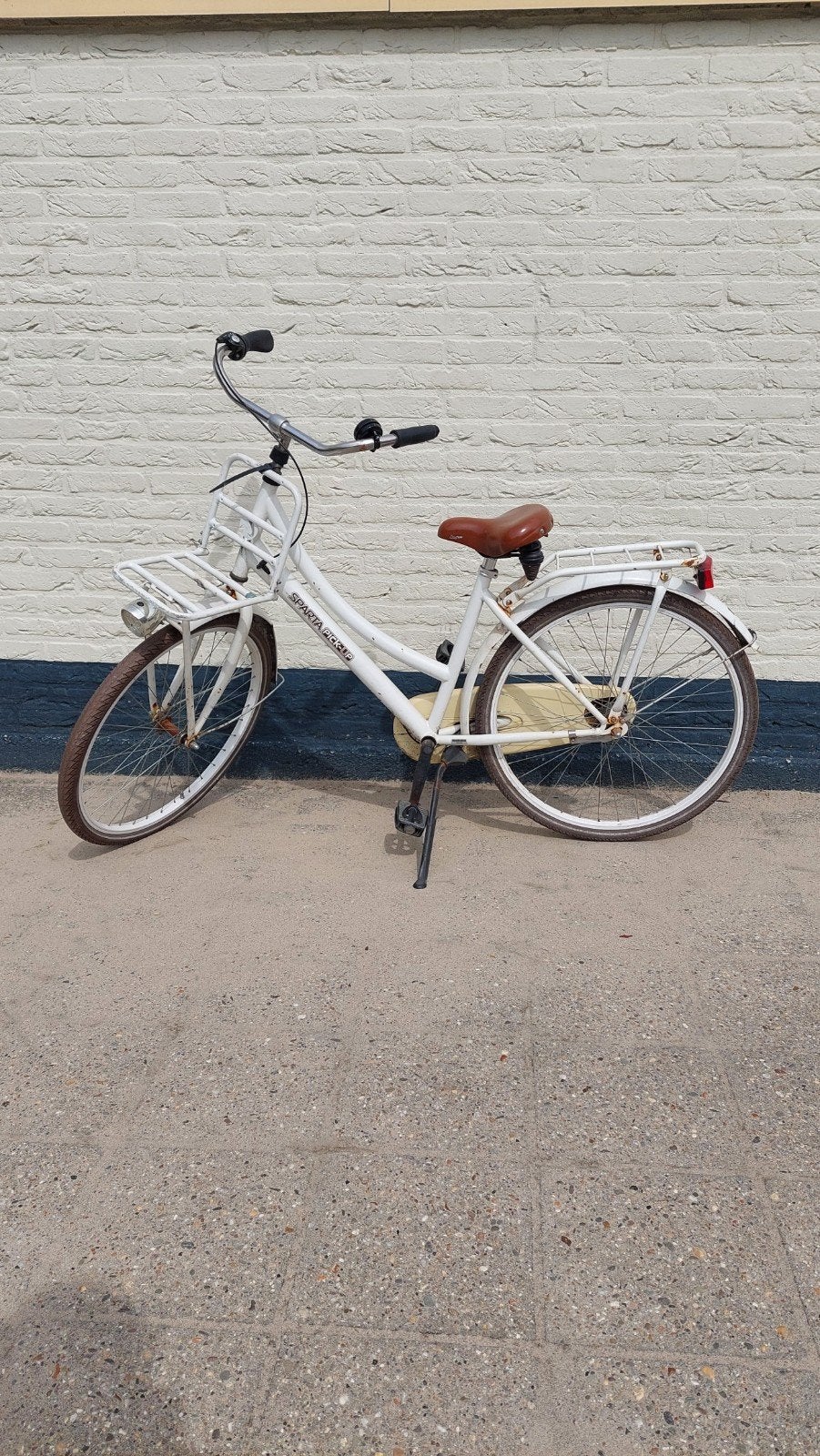Sparta Pick-Up 26 inch meisjes fiets met 3 versnellingen, Ophalen, Sparta, Gebruikt, Velgrem