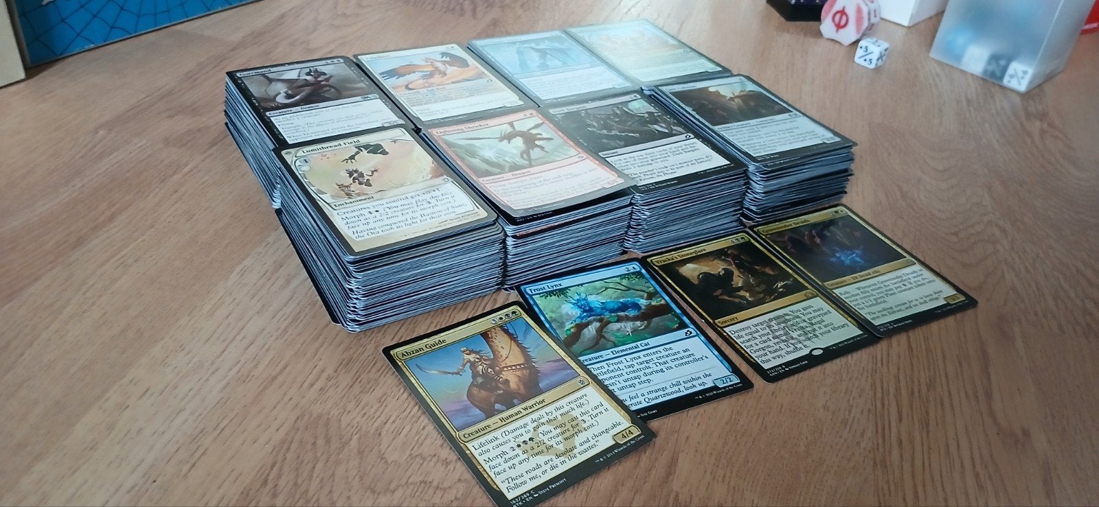 +800 Magic The Gathering kaarten, Hobby en Vrije tijd, Ophalen of Verzenden, Nieuw, Meerdere kaarten