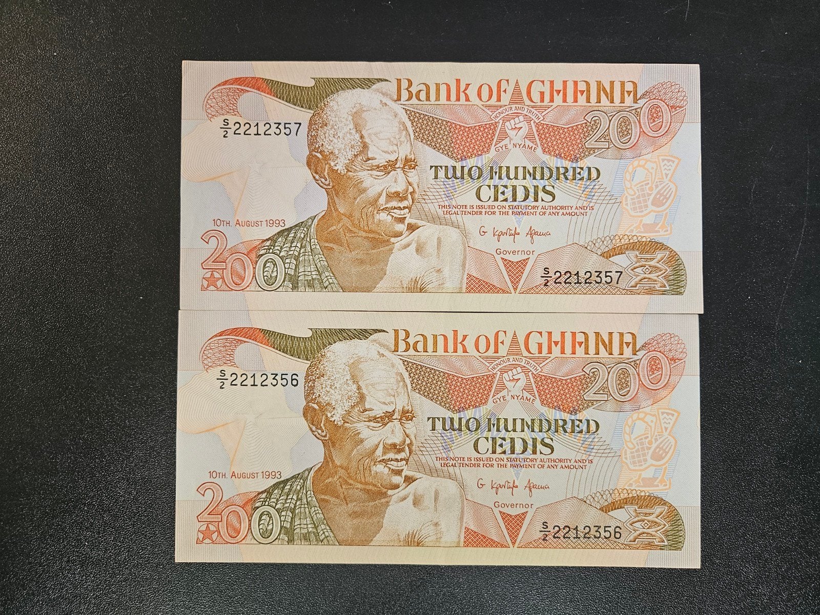 Ghana pick 27b 1993 zf+/UNC-, Postzegels en Munten, Bankbiljetten | Afrika, Ophalen of Verzenden, Overige landen, Los biljet
