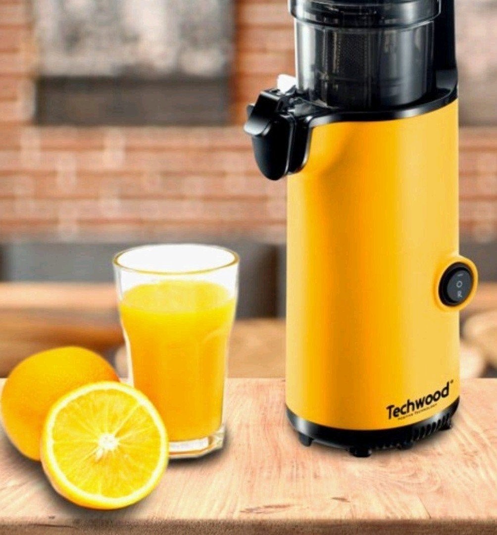 Techwood slowjuicer, Witgoed en Apparatuur, Ophalen of Verzenden, Zo goed als nieuw, Slowjuicer
