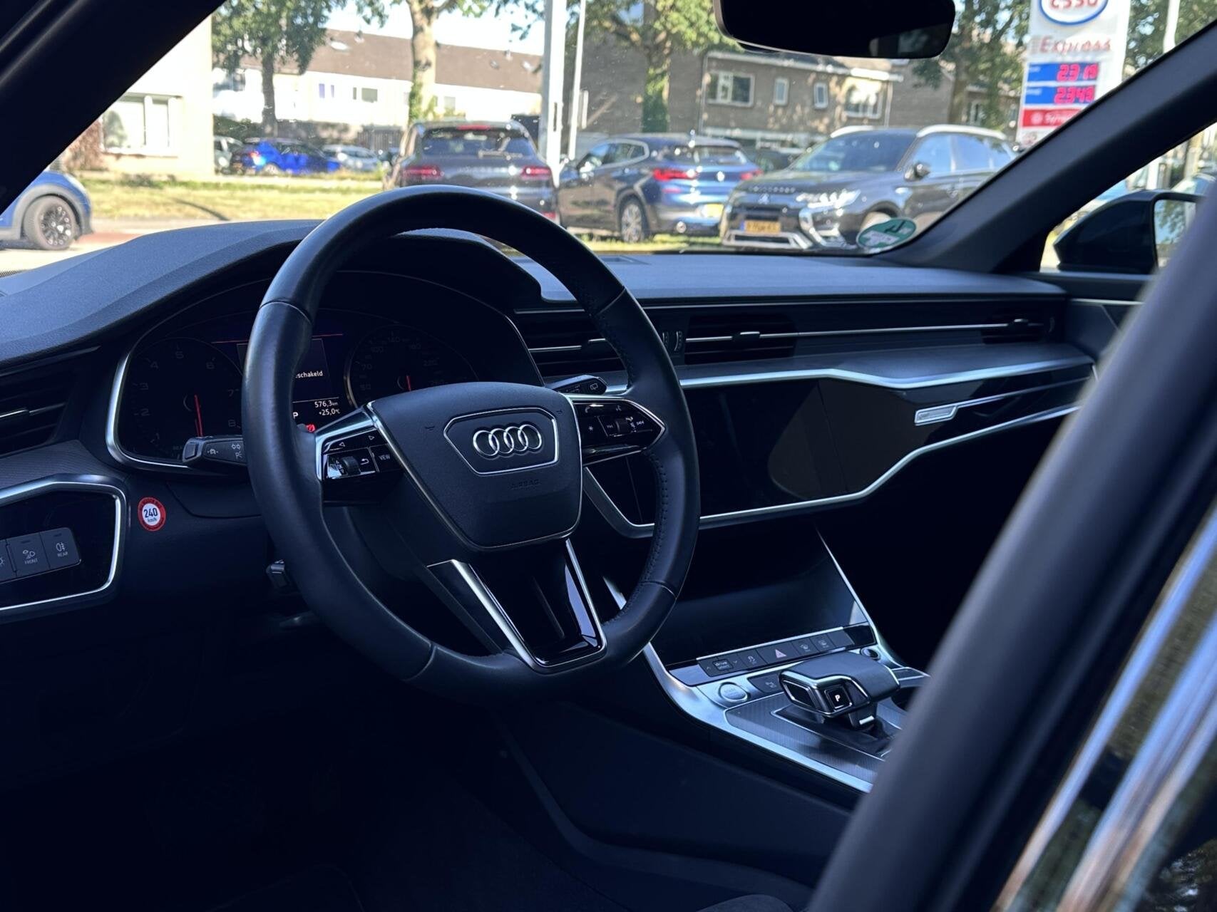 Audi A6 Avant 45 TFSI S edition Led, Camera, Climat, LM.., Auto's, Audi, Gebruikt, Zwart, A6, 5 stoelen
