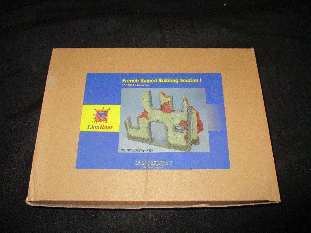 D-477,LION ROAR 1-35,NO,LD35004,FRENCH RUINED BUILDING SECTI, Ophalen of Verzenden, Nieuw, 1:35 tot 1:50