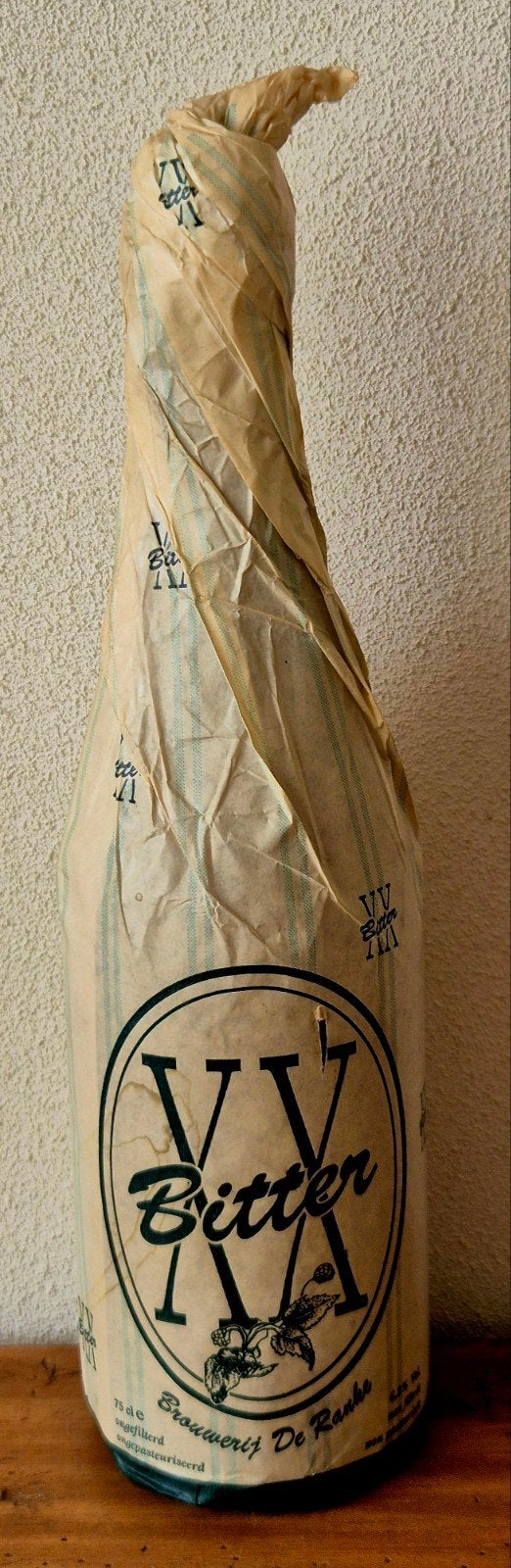 2002 fles XX-Bitter Brouwerij De Ranke Belgisch speciaalbier, Ophalen of Verzenden, Zo goed als nieuw, Flesje(s), Overige merken