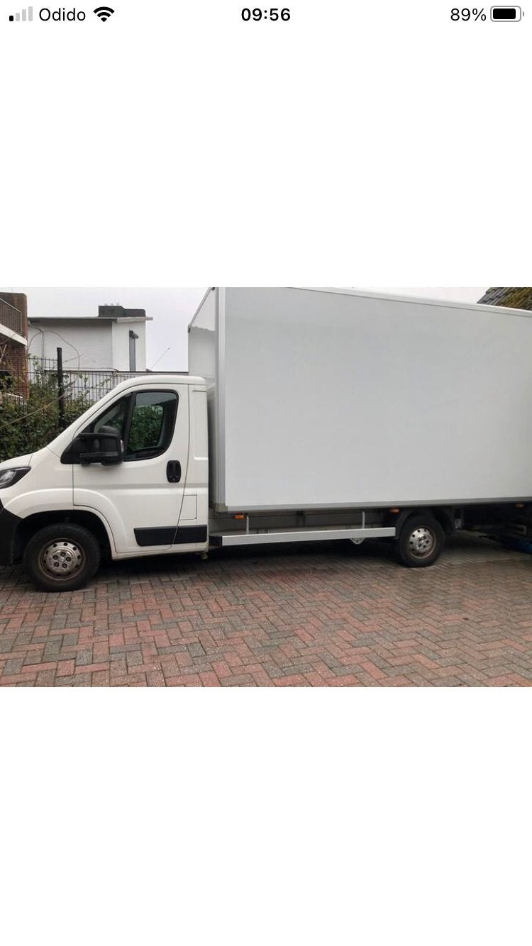 Peugeot Boxer Bakwagen laadklep 2020 Wit Euro 6, Auto's, Stof, 4 cilinders, Wit, Origineel Nederlands