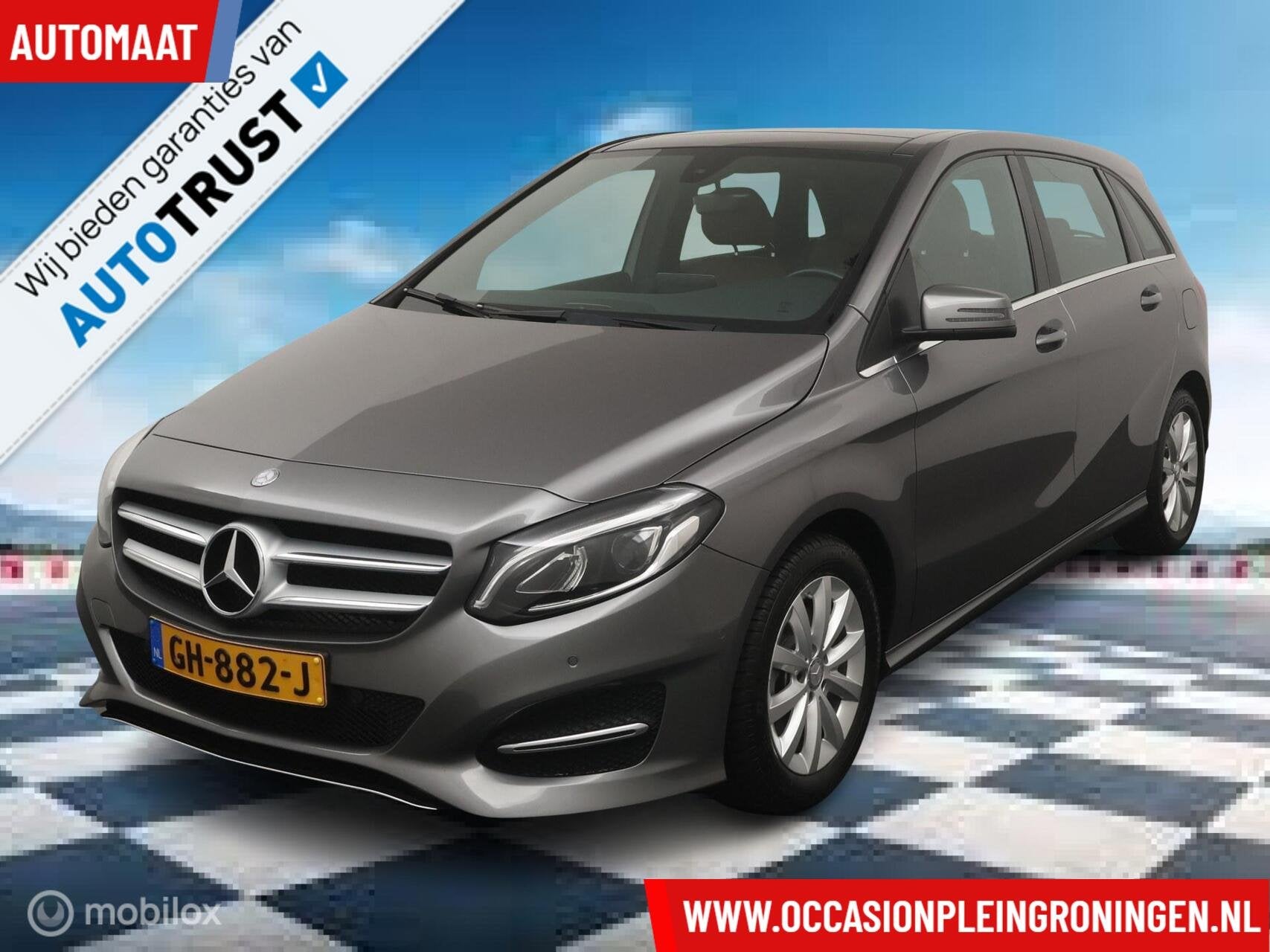 Mercedes B-klasse 200 Ambition AUTOMAAT, Auto's, 1325 kg, Gebruikt, Euro 6, Bedrijf