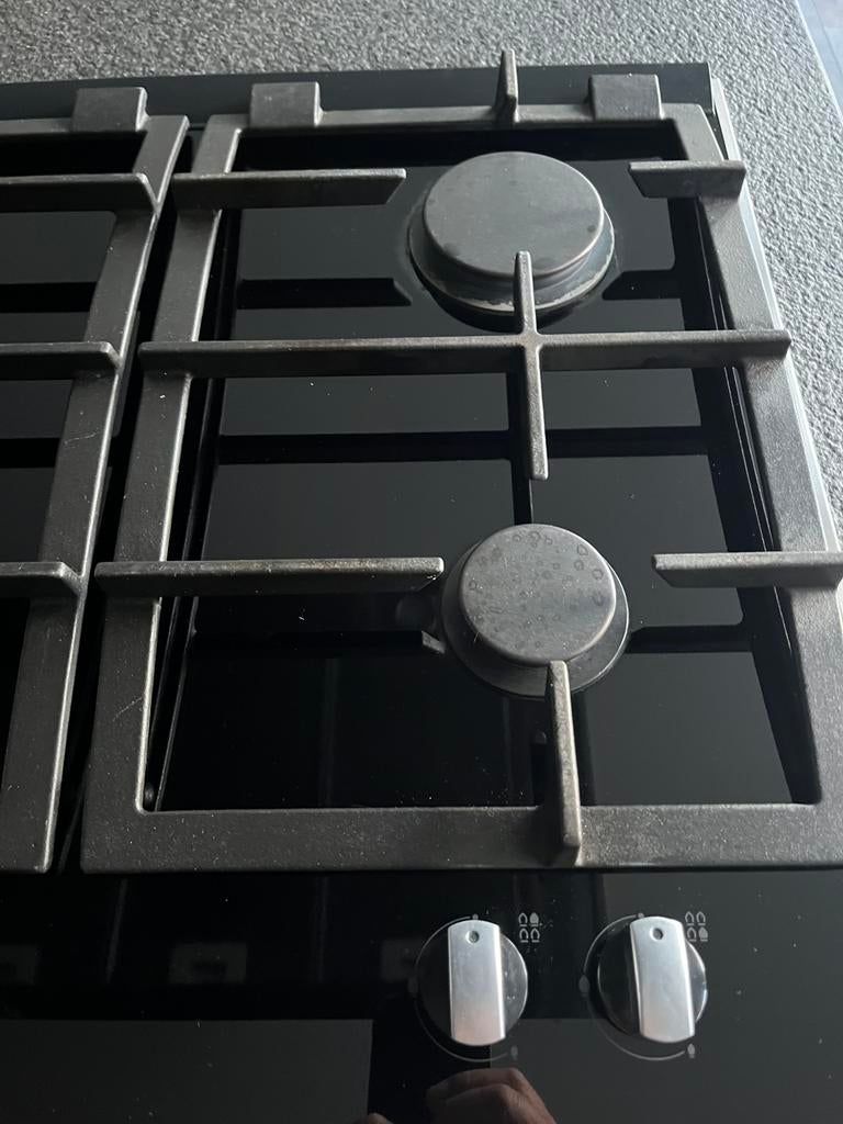 Siemens Gaskookplaat 90 cm breed, Witgoed en Apparatuur, Kookplaten, Ophalen of Verzenden, Zo goed als nieuw