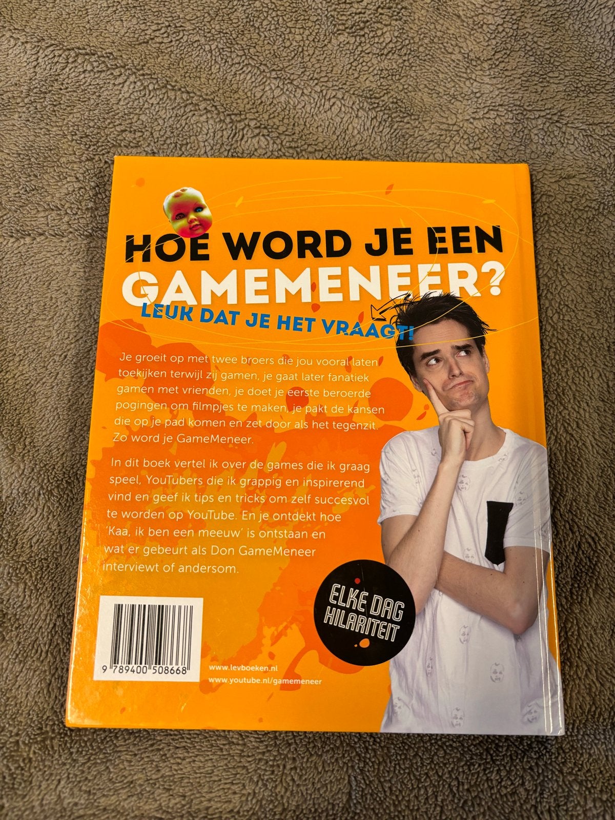 Hoe word je een Gamemeneer? Leuk dat je het vraagt!, Boeken, Ophalen, Zo goed als nieuw, Non-fictie