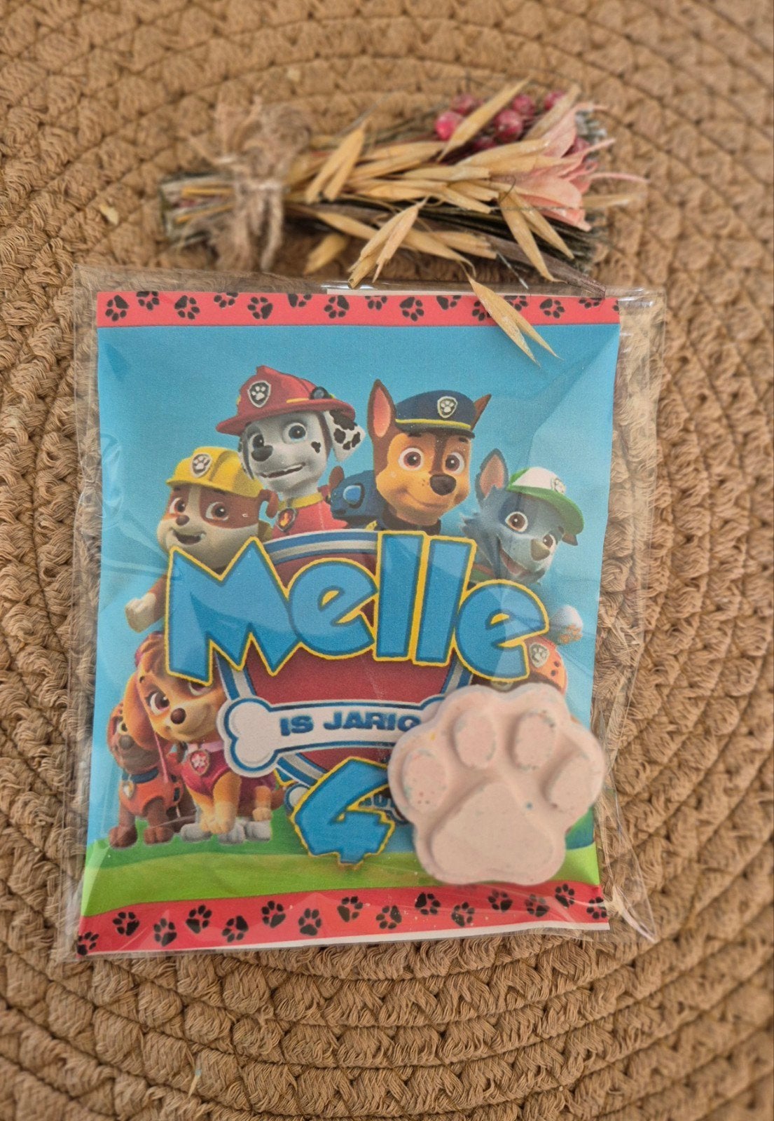 Paw Patrol traktatie, Hobby en Vrije tijd, Ophalen of Verzenden, Nieuw, Feestartikel, Verjaardag