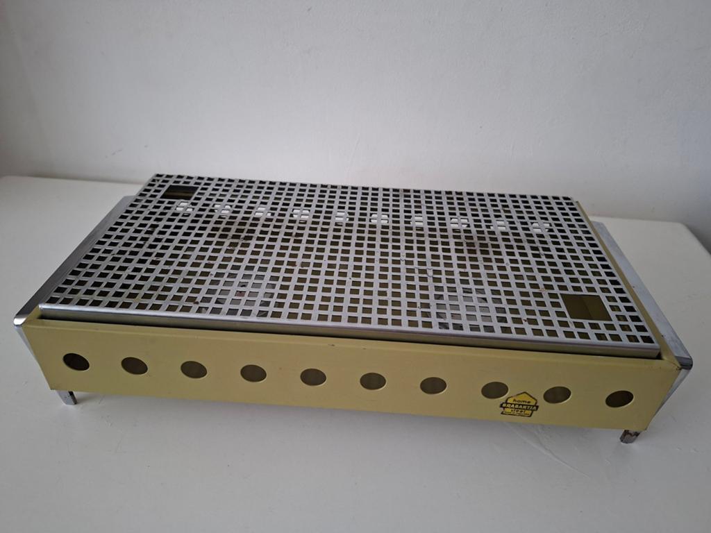 Vintage Brabantia Home Steel rechaud warmhoudplaat, Ophalen of Verzenden, Metaal, Brabantia, Groen