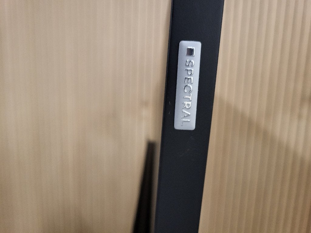Spectral Art Houten TV Standaard, Ophalen, Gebruikt, 100 tot 150 cm, Eikenhout