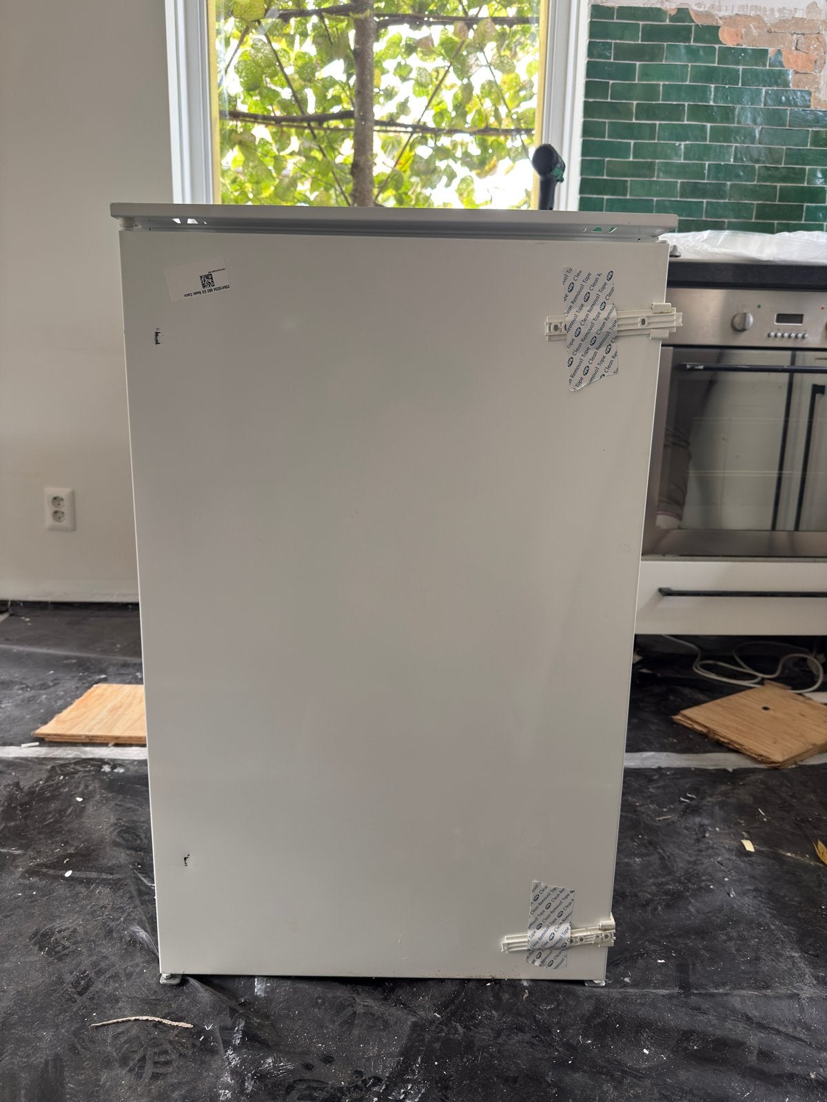 Zanussi ZBA15041SA Inbouwkoelkast TEAB, Minder dan 85 cm, 100 tot 150 liter, Ophalen of Verzenden, Zo goed als nieuw