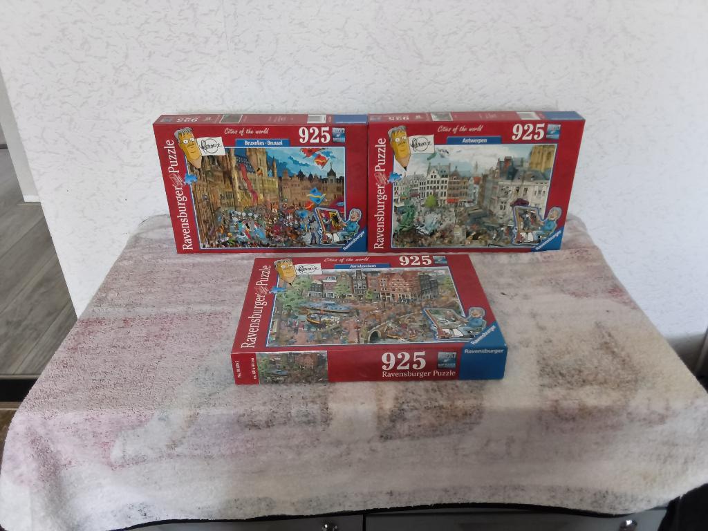 Legpuzzel, Ophalen, 500 t/m 1500 stukjes, Zo goed als nieuw, Legpuzzel