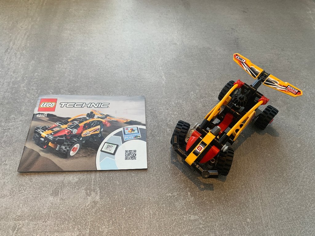 LEGO Technic Buggy 42101, Lego, Inclusief instructies, Ophalen of Verzenden, Zo goed als nieuw